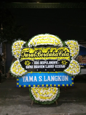 Papan Bunga Duka di Batursari